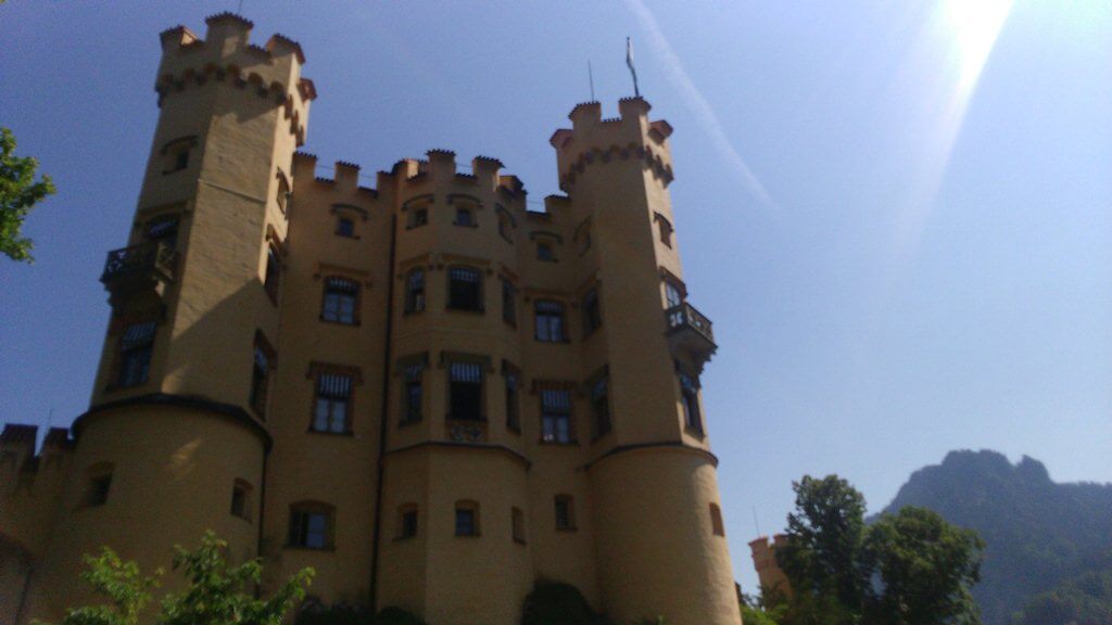 Castelo de Hohenschwangau na Alemanha