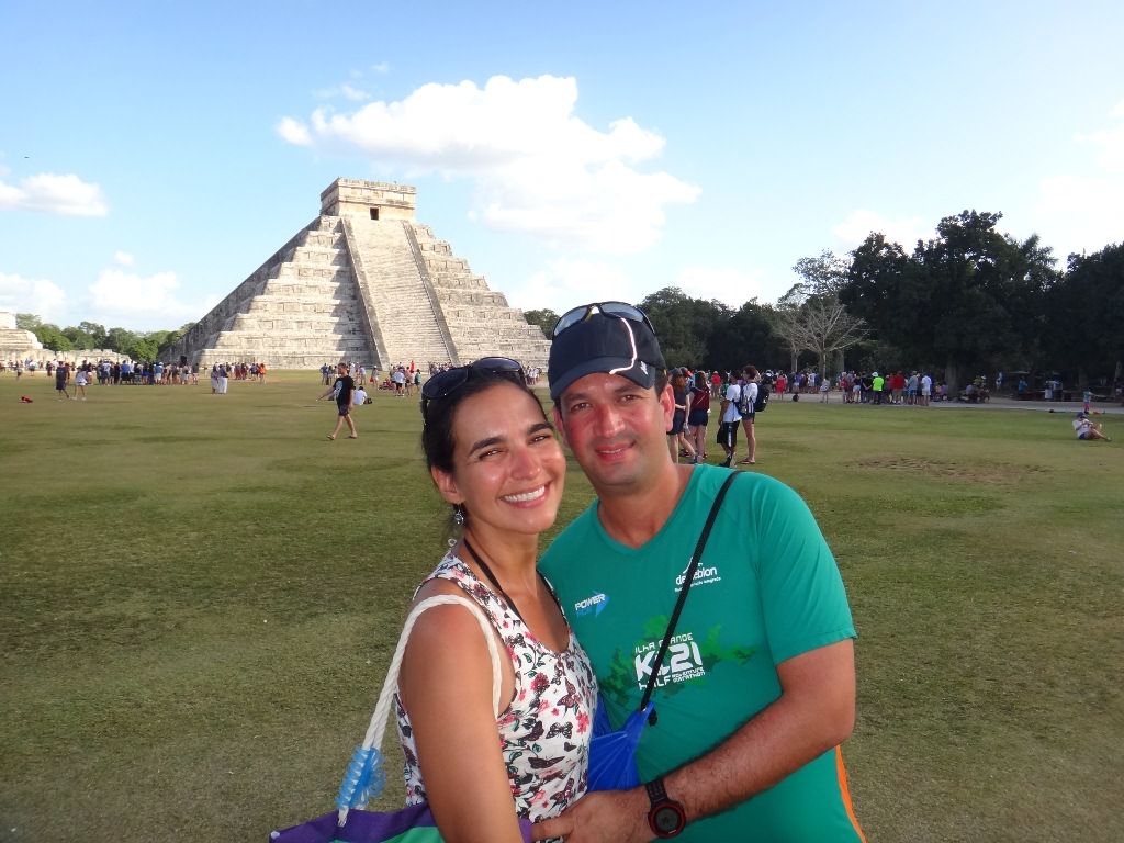 Pirâmide Maia em Chichén Itzá