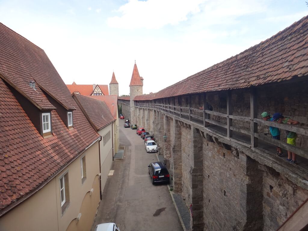 Rothenburg ob der Tauber, a cidade medieval na Alemanha