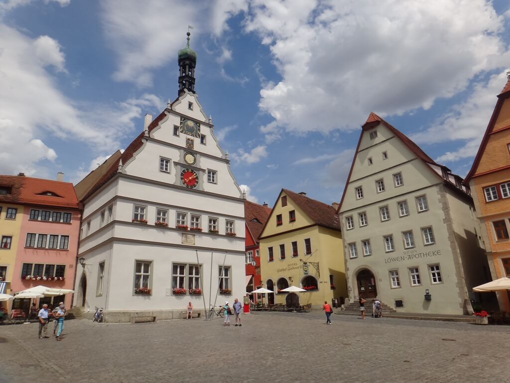 Rothenburg ob der Tauber, a cidade medieval na Alemanha