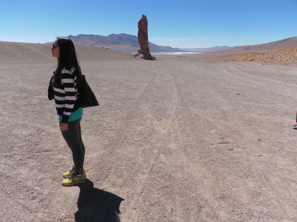 Monjes de la Pacana no Atacama