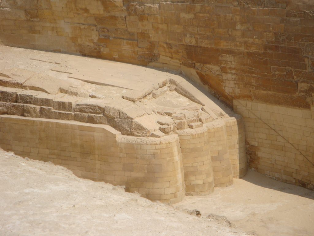 Pata da esfinge do Egito