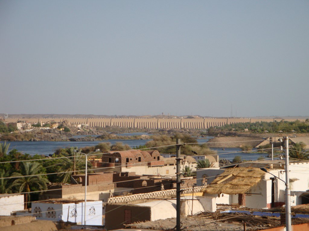 Represa de Assuã no Egito