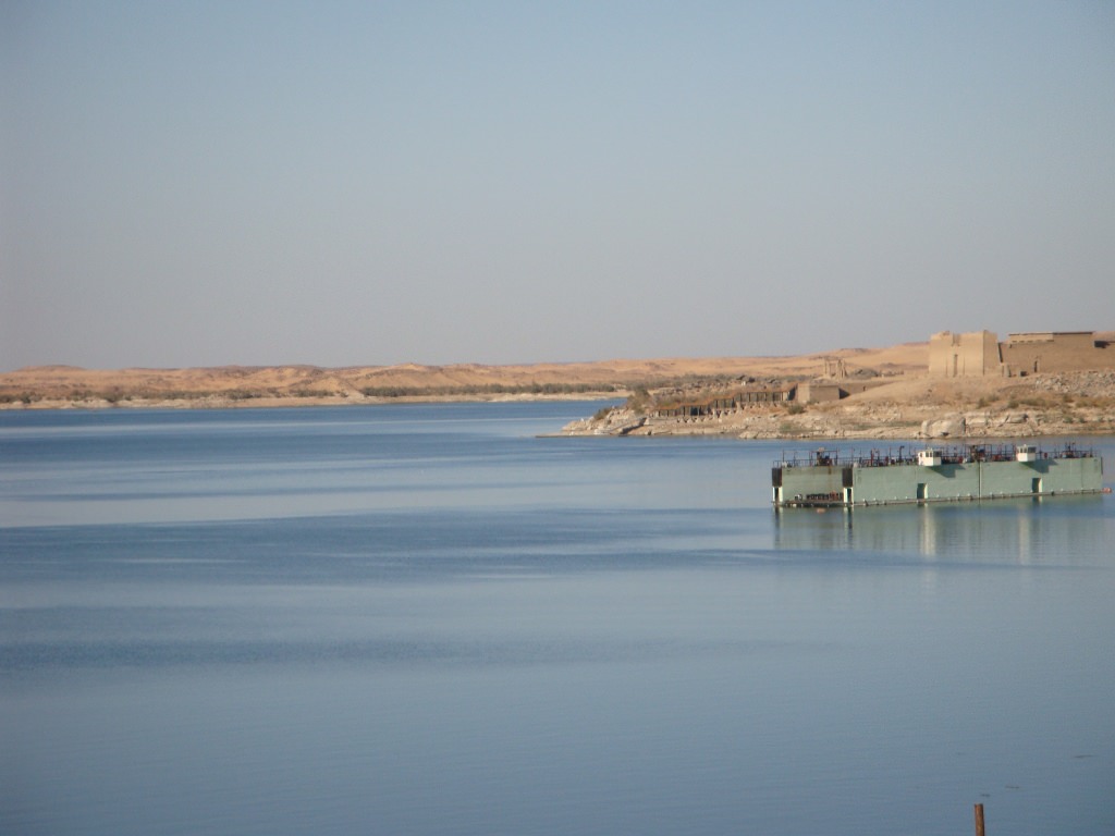 represa de assuan no Egito