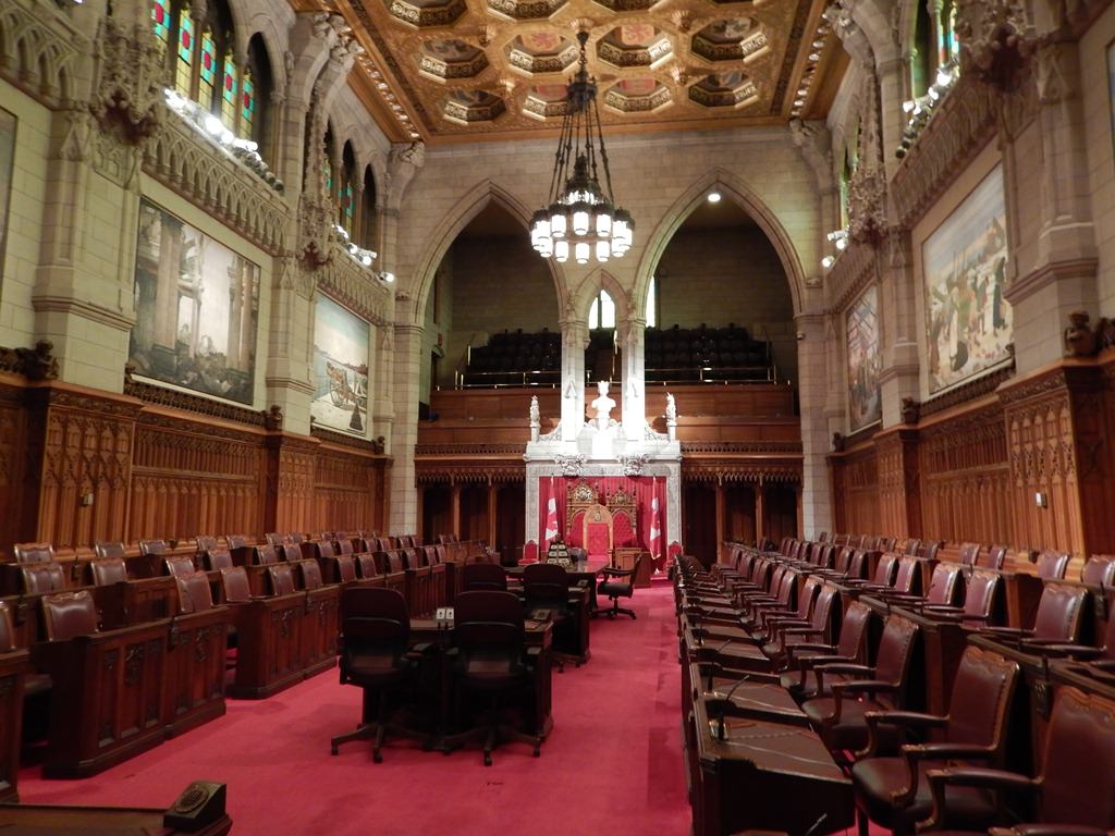 Parlamento Canadense na Colina do Parlamento