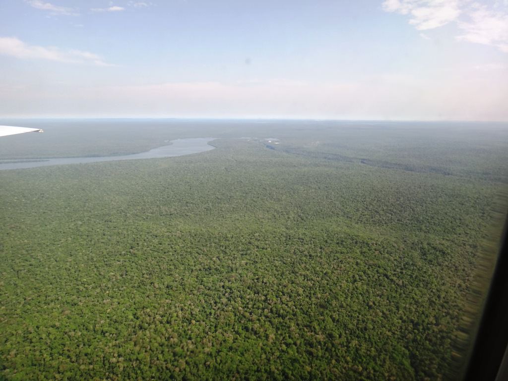 Parque Nacional do Iguaçu visto de cima