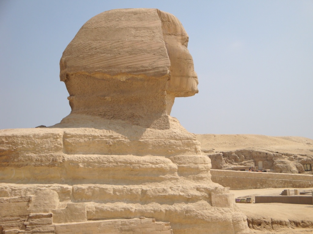 Esfinge de Gizé, a famosa esfinge egípcia