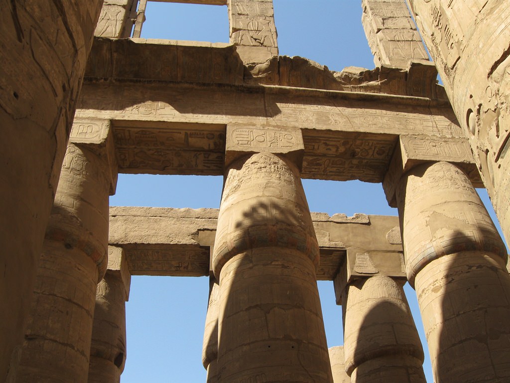 Templo de Karnak, o maior templo egípcio