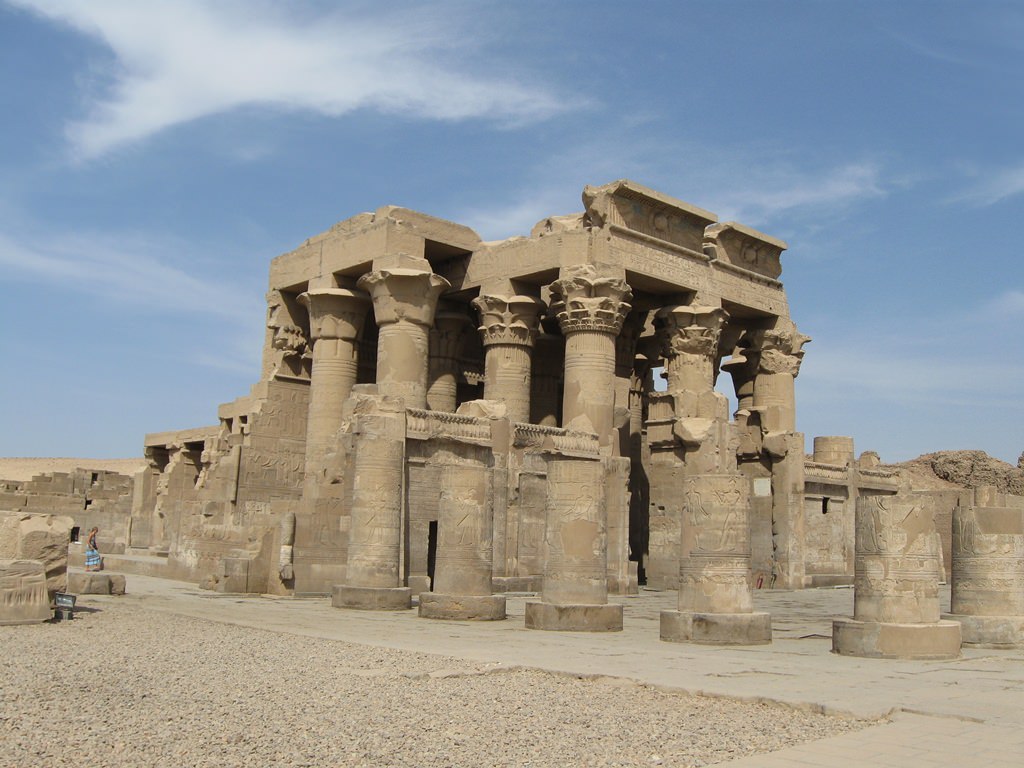 Templo de Kom Ombo, o único templo duplo egípcio