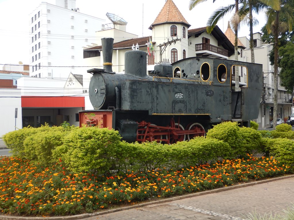 Locomotiva Macuca em Blumenau