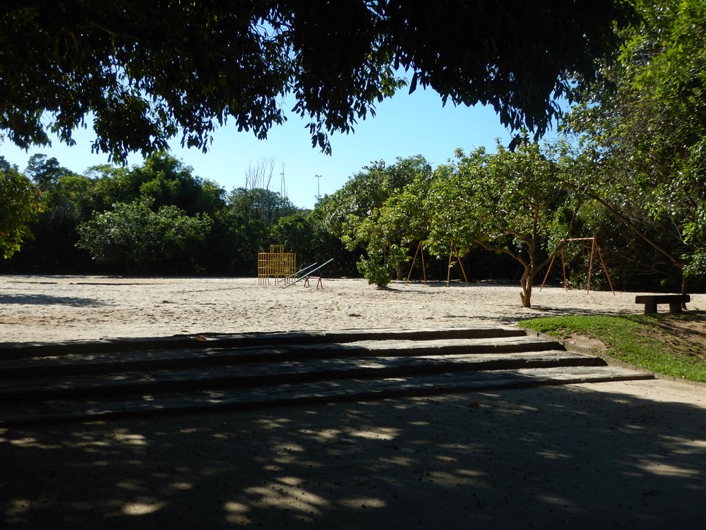 Playground para crianças no Bosque da Barra