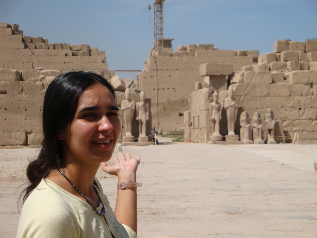 Templo de Karnak no Egito