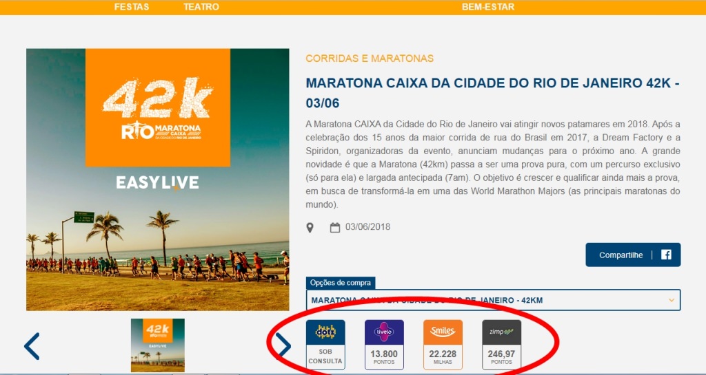 Inscrições para a Maratona do Rio