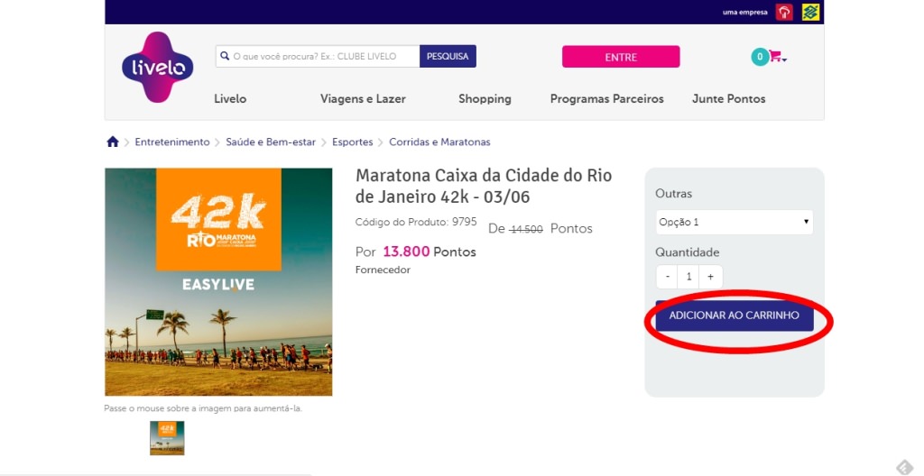 Inscrições para a Maratona do Rio