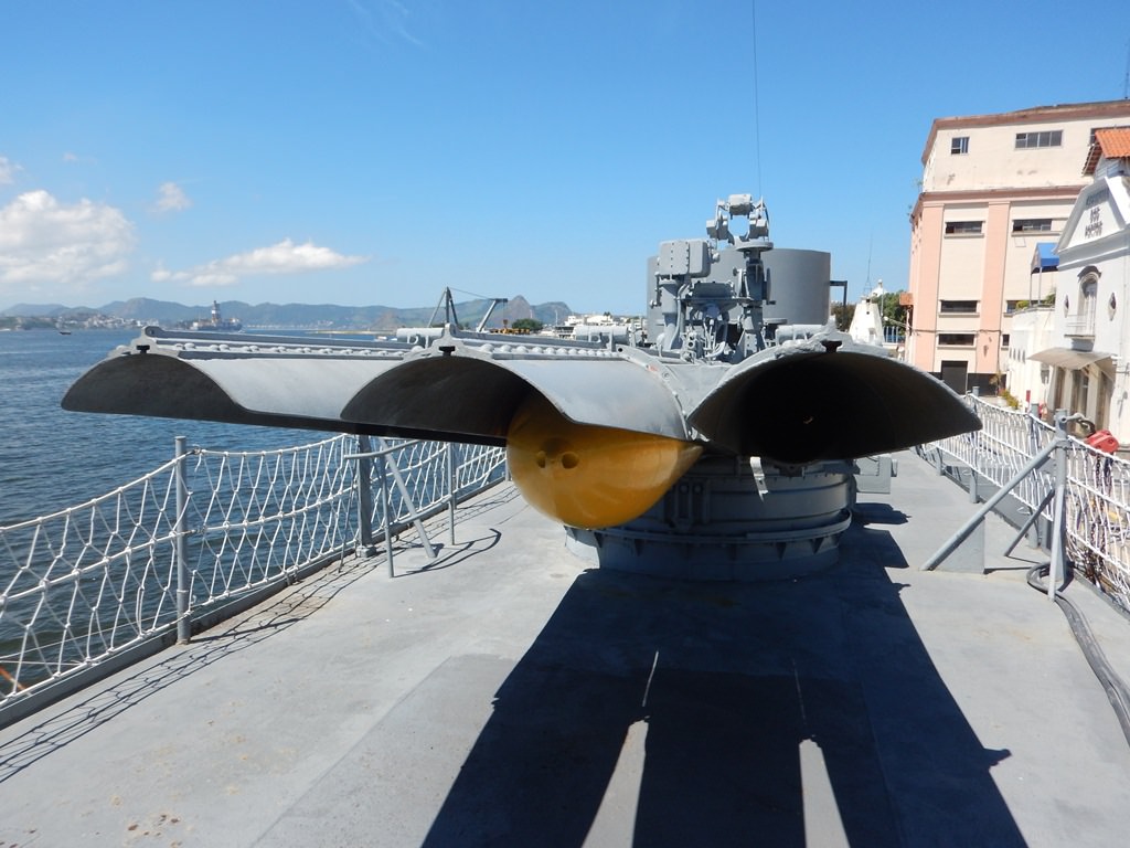 Navio Museu Bauru no Espaço Cultural da Marinha