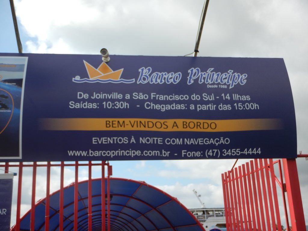 Barco Príncipe Joinville Horários