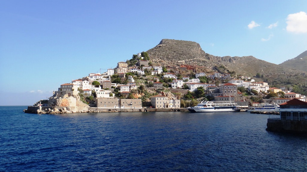 Passeio de barco na Grécia