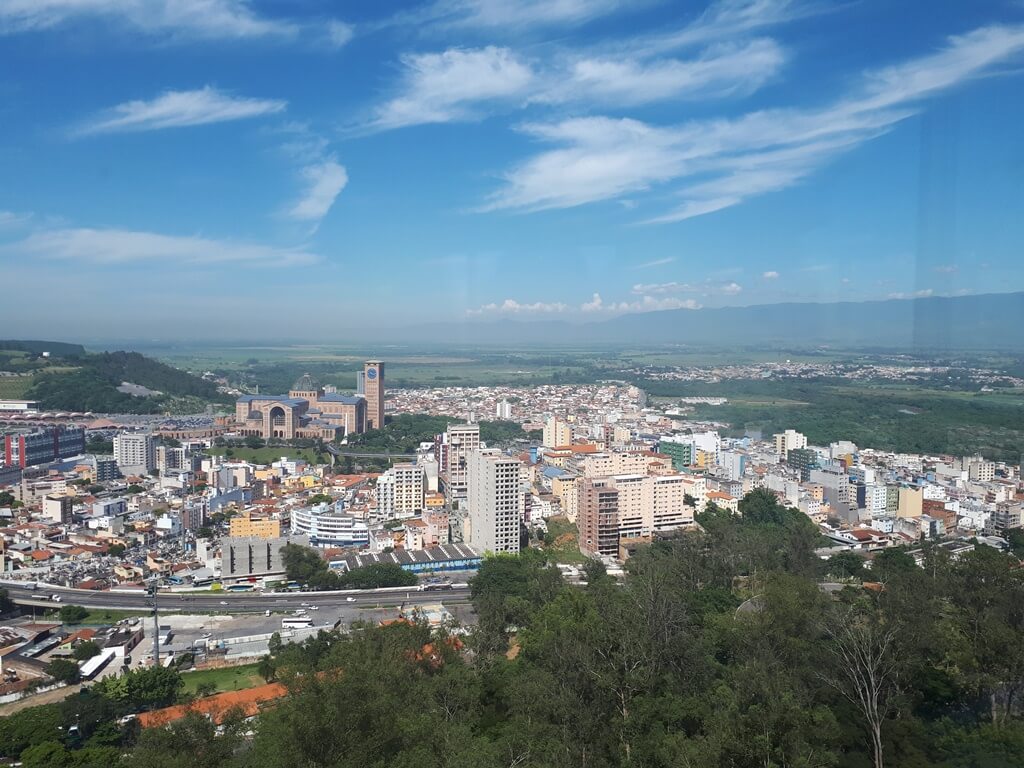 Vista da Torre Mirante do Morro do Cruzeiro Aparecida