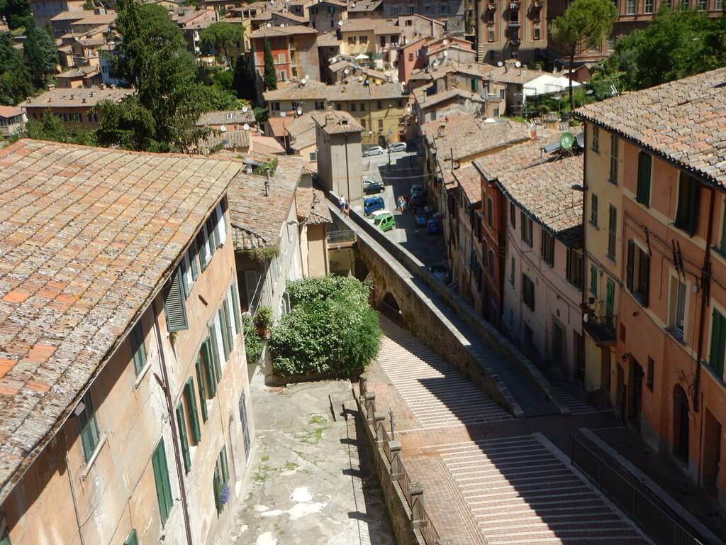 Perugia a capital da Umbria