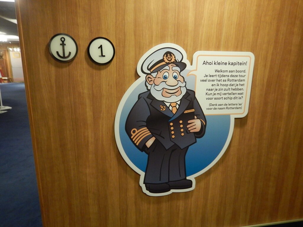 Visita guiada ao navio SS Rotterdam