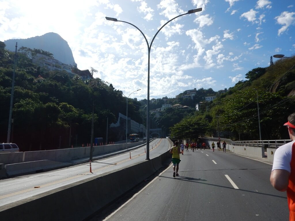 História das ruas Rio City Half Marathon
