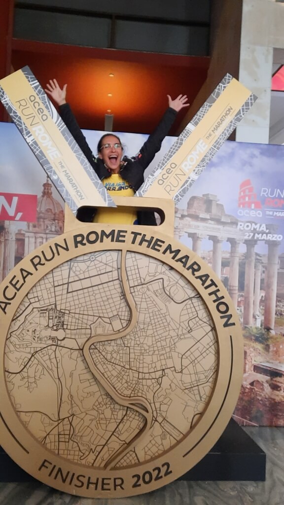 Medalha da Maratona de Roma 2022