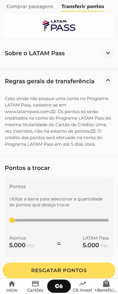 programa de fidelidade atomos