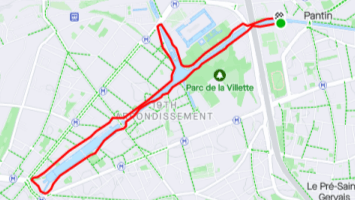 Onde correr em Paris Canal de l’Ourcq
