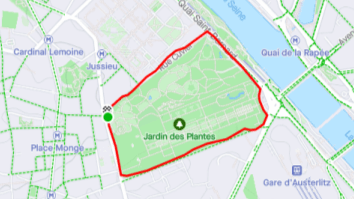 Onde correr em Paris Jardin des Plantes Perímetro