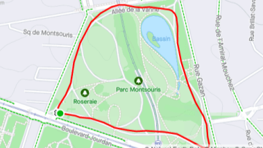 Onde correr em Paris Parc Montsouris