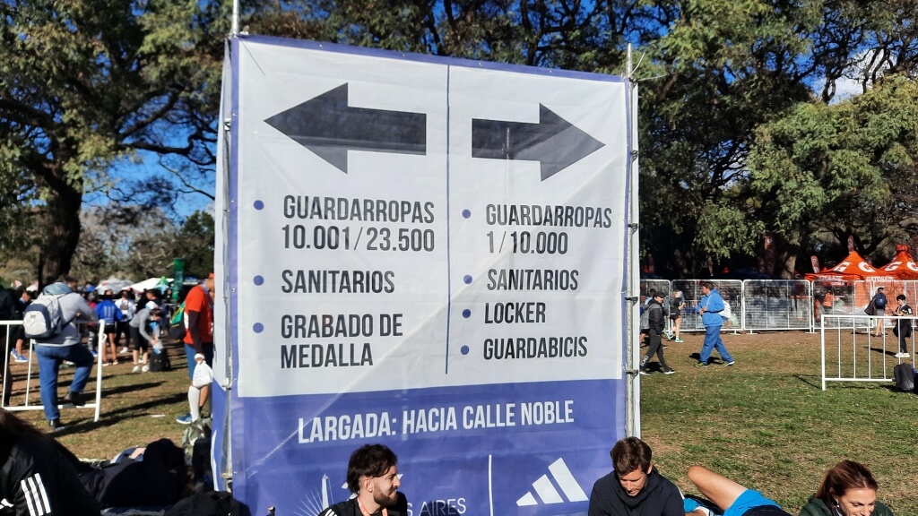 Meia Maratona de Buenos Aires Guarda volumes