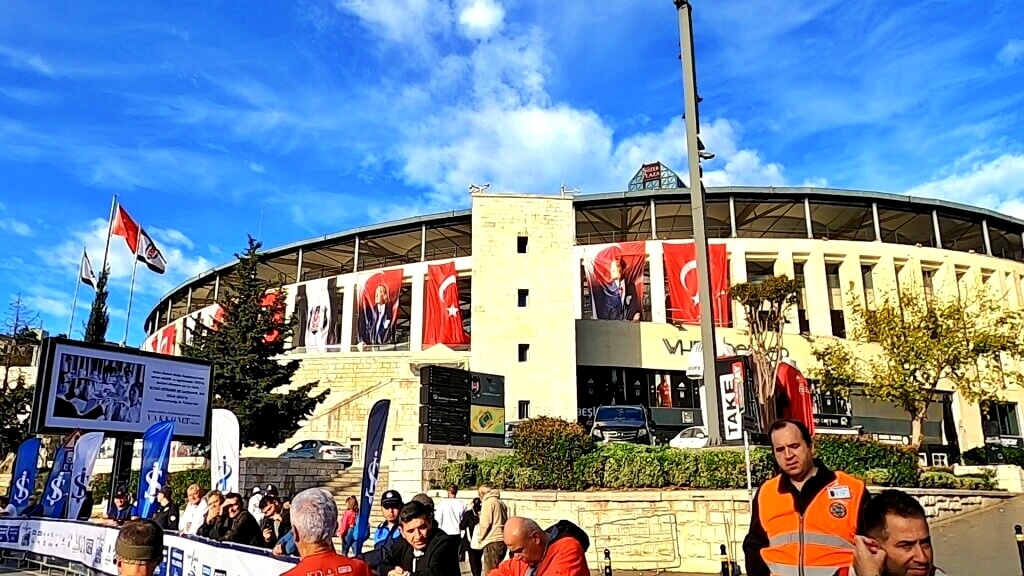 Maratona de Istambul Estádio do Besiktas