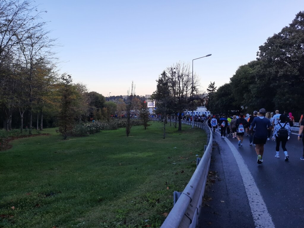 Maratona de Istambul Trajeto