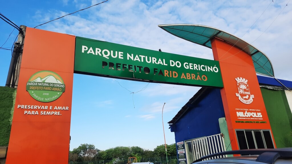 Entrada Parque Natural do Gericinó