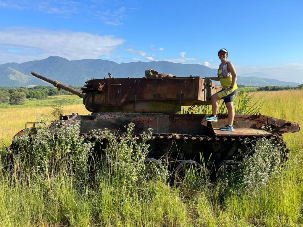 Tanques de guerra Parque Natural do Gericinó