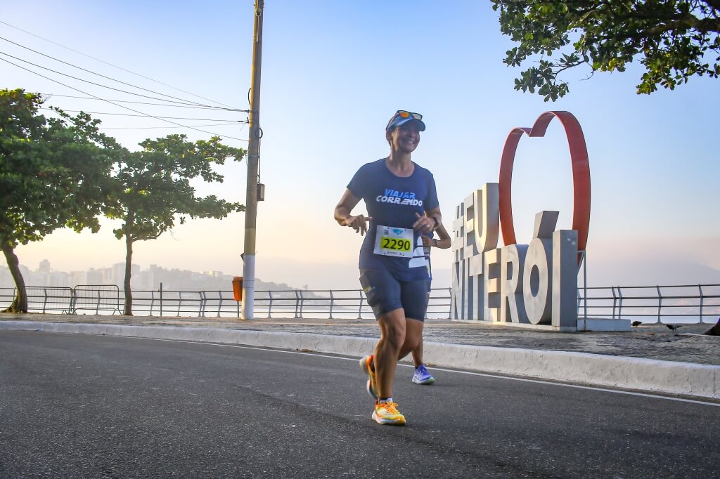 Meia Maratona de Niterói Placa Eu Amo Niterói