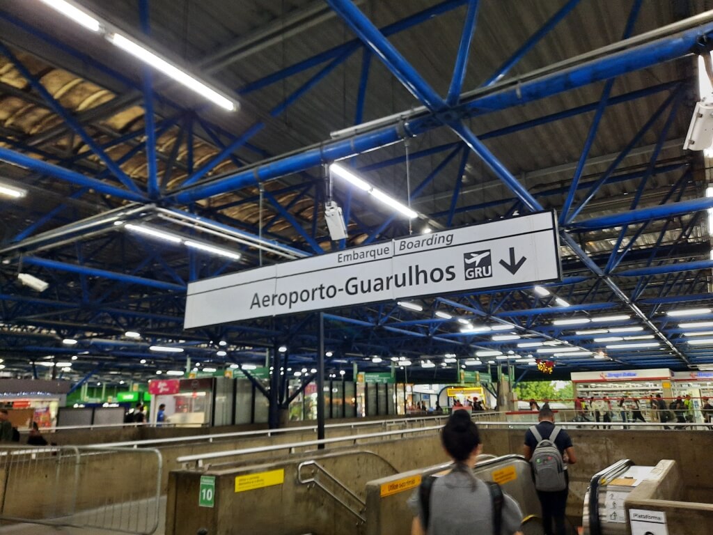 Como ir de trem ao Aeroporto de Guarulhos