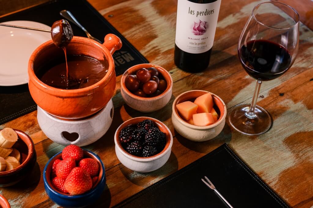 Noite Suíça Premium sequência de fondue Restaurante Malbec