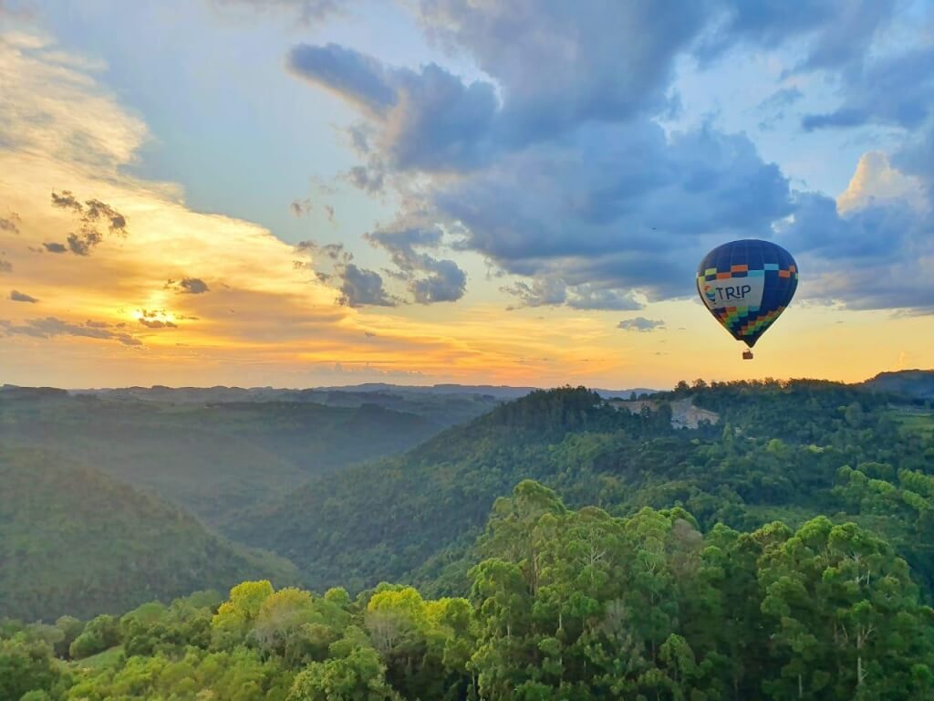 Passeio de Balão em Cambará