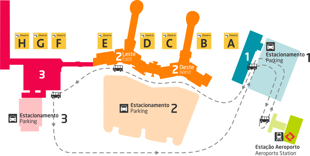 Transfer Trem Aeroporto de GRU