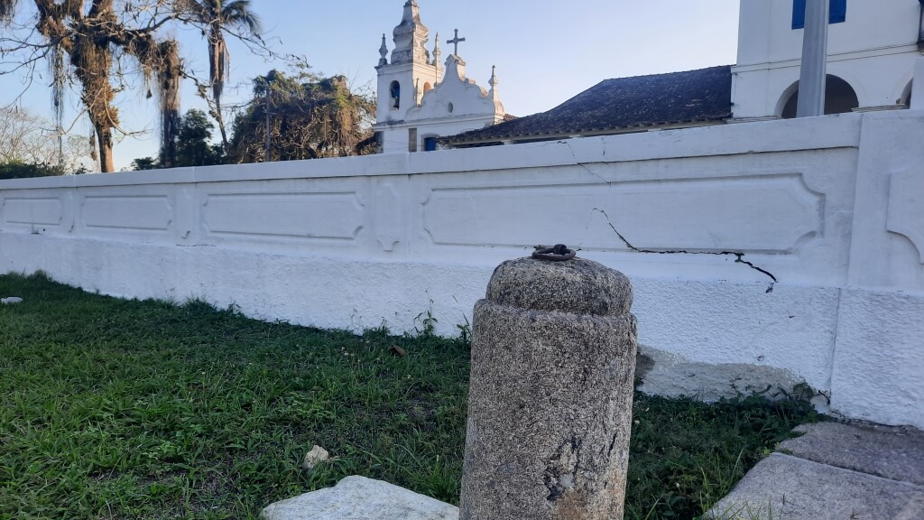 Marcos delimitadores de terra da Fazenda da Baronesa da Taquara