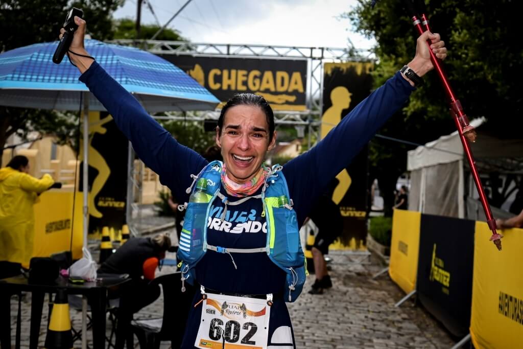 chegada de corrida emocionante