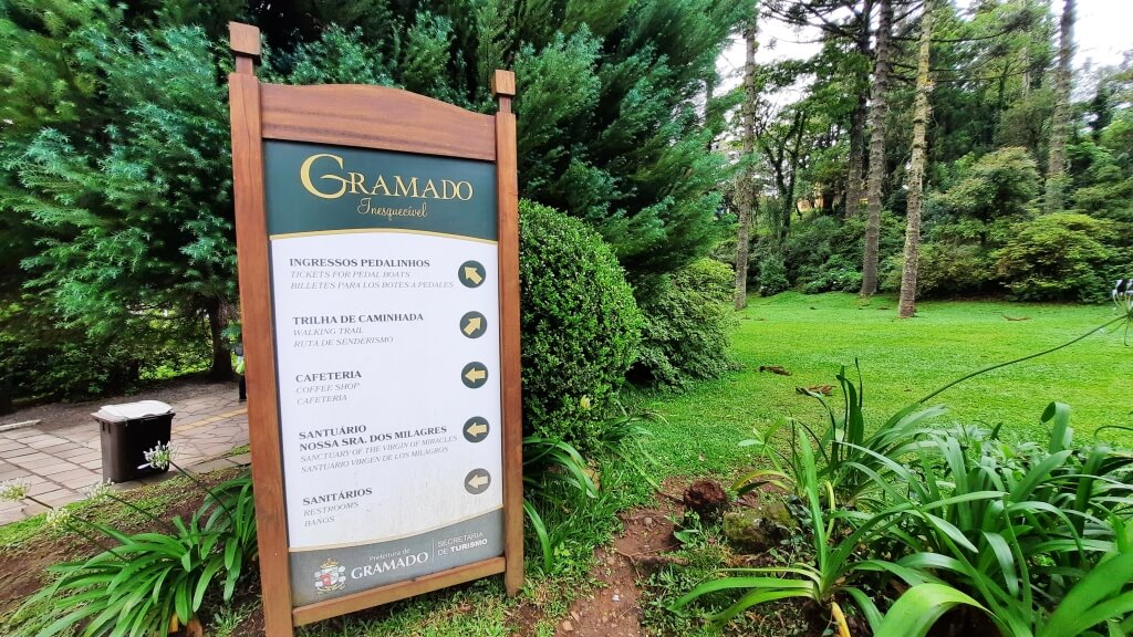 História do Lago Negro em Gramado