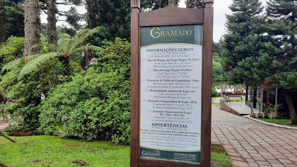 Informações importantes sobre o Lago Negro em Gramado