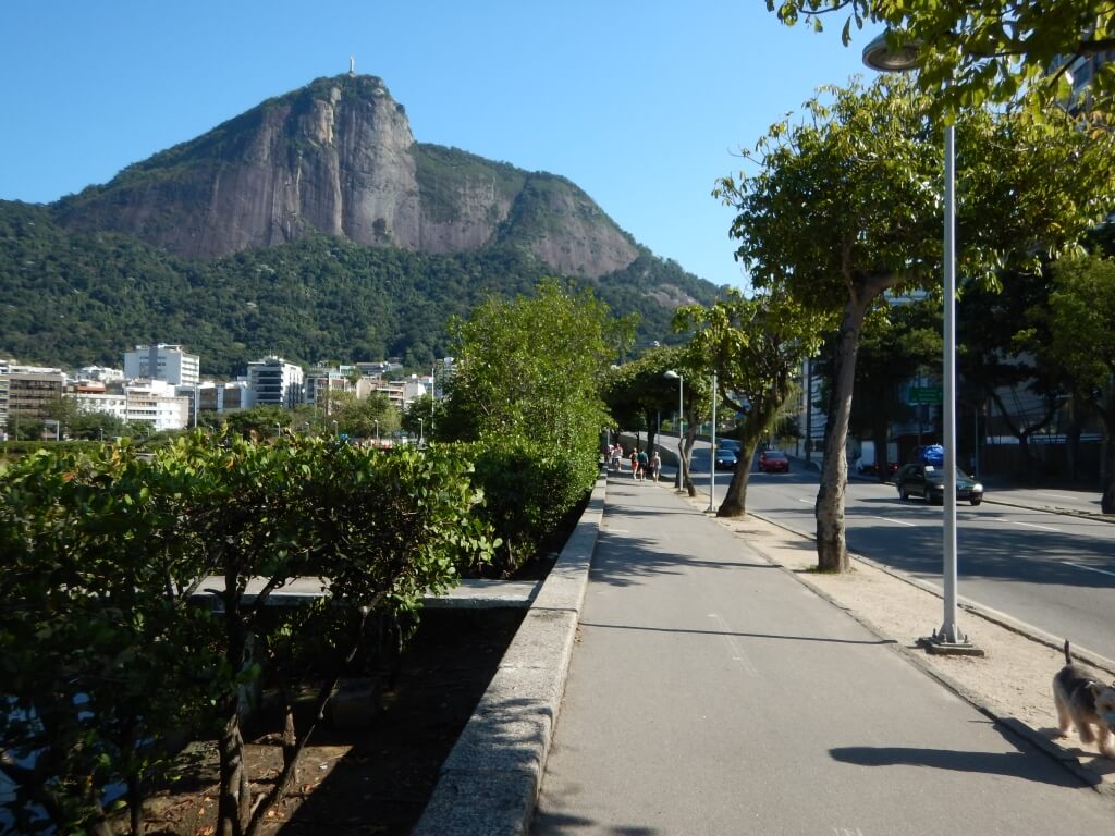 Ciclovia na Lagoa Rodrigo de Freitas