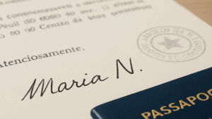 O que é uma carta convite para viagem