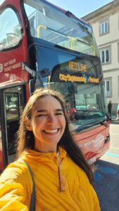 Ônibus turístico no Porto