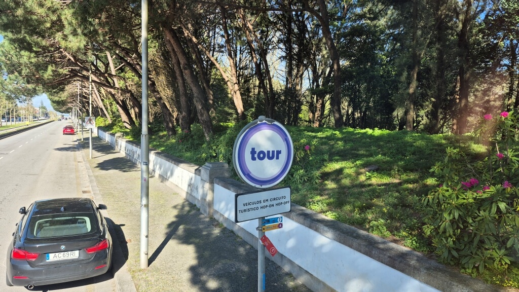 Pontos Ônibus turístico no Porto
