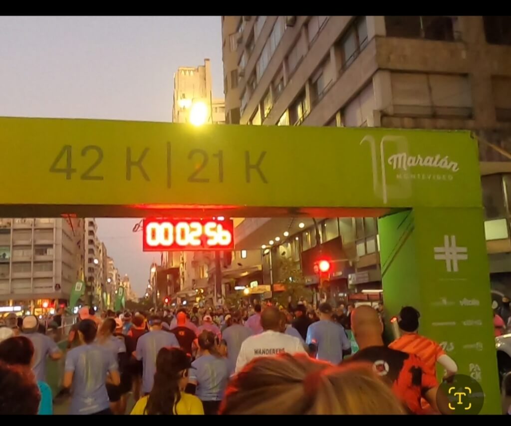 Meia Maratona de Montevideo Largada