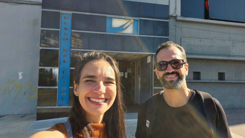 Entrada do Museu do Futebol Estádio Centenário de Montevidéu